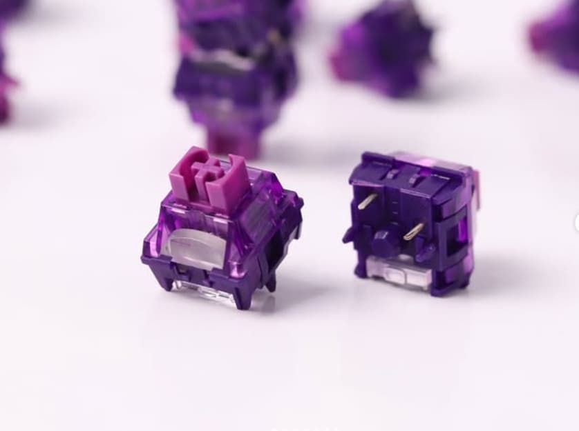 Purple Keycaps
